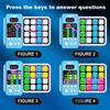 Mind Teaser Puzzle Game 400+ Cognitive Development Game Level Portable Travel Puzzle Tool Anxiety Relief Gift