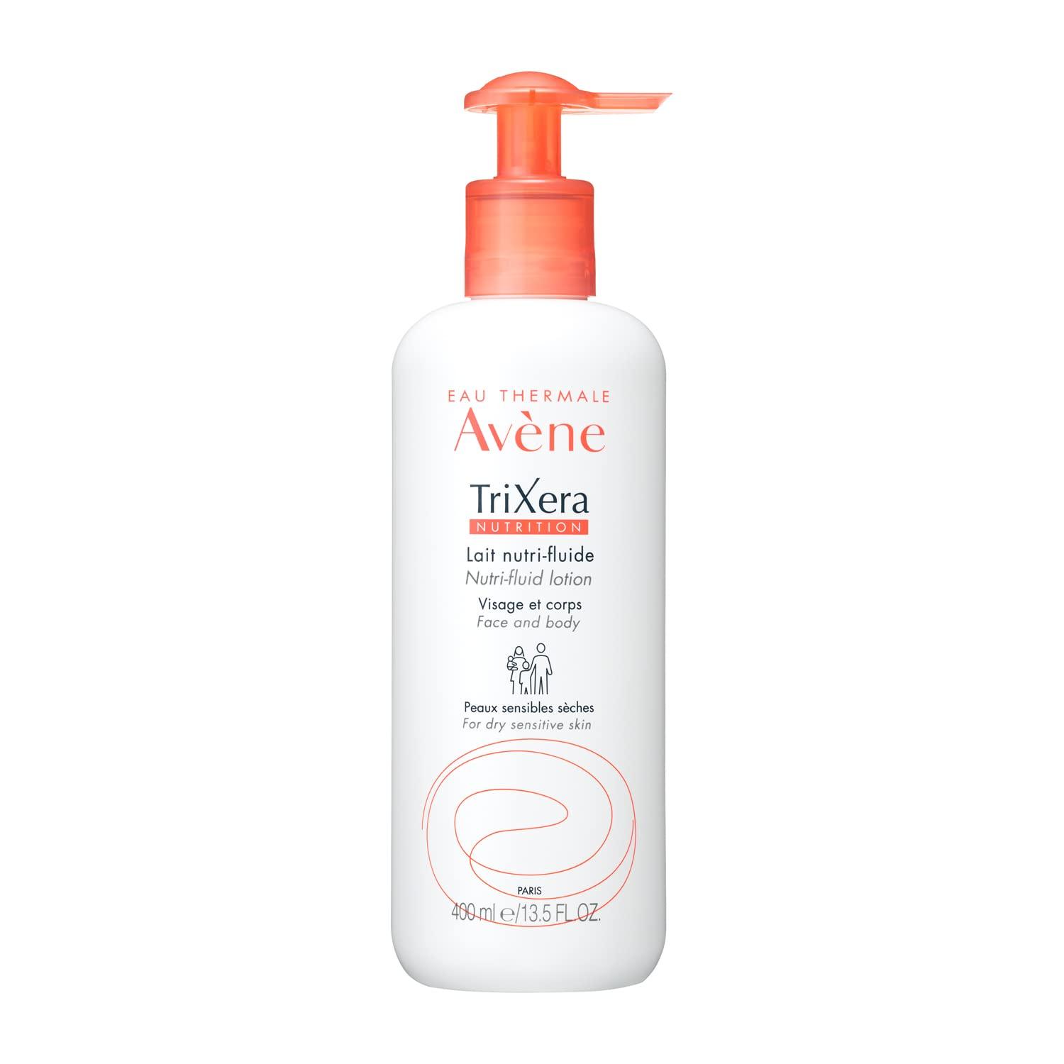 

Avene TriXera NT Fluid Milk (Large) 400mL Body Cream & Treatment Milky Texture Aromatic Floral Scent Delicate Skin Baby (1 month and up) Full