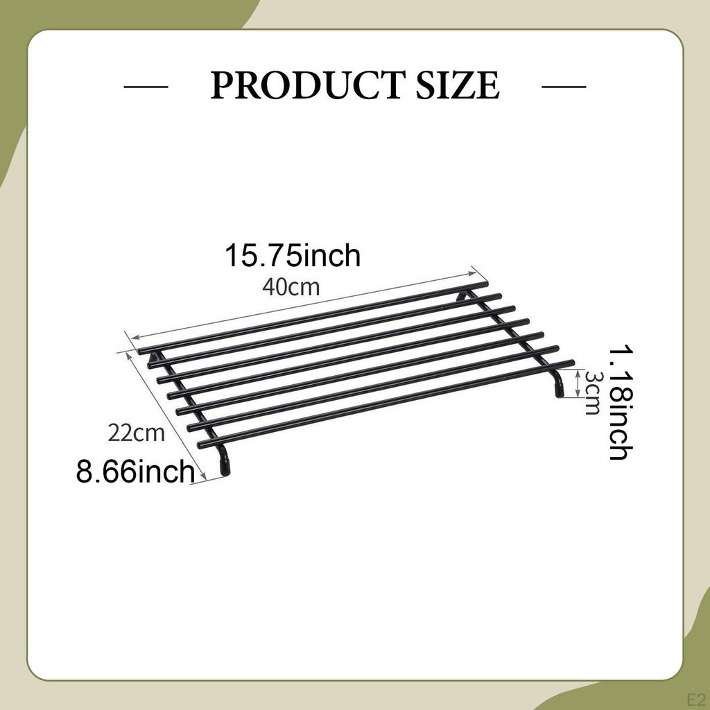 For Dishes Kitchen Worktop Protector Iron Pots and Pans
