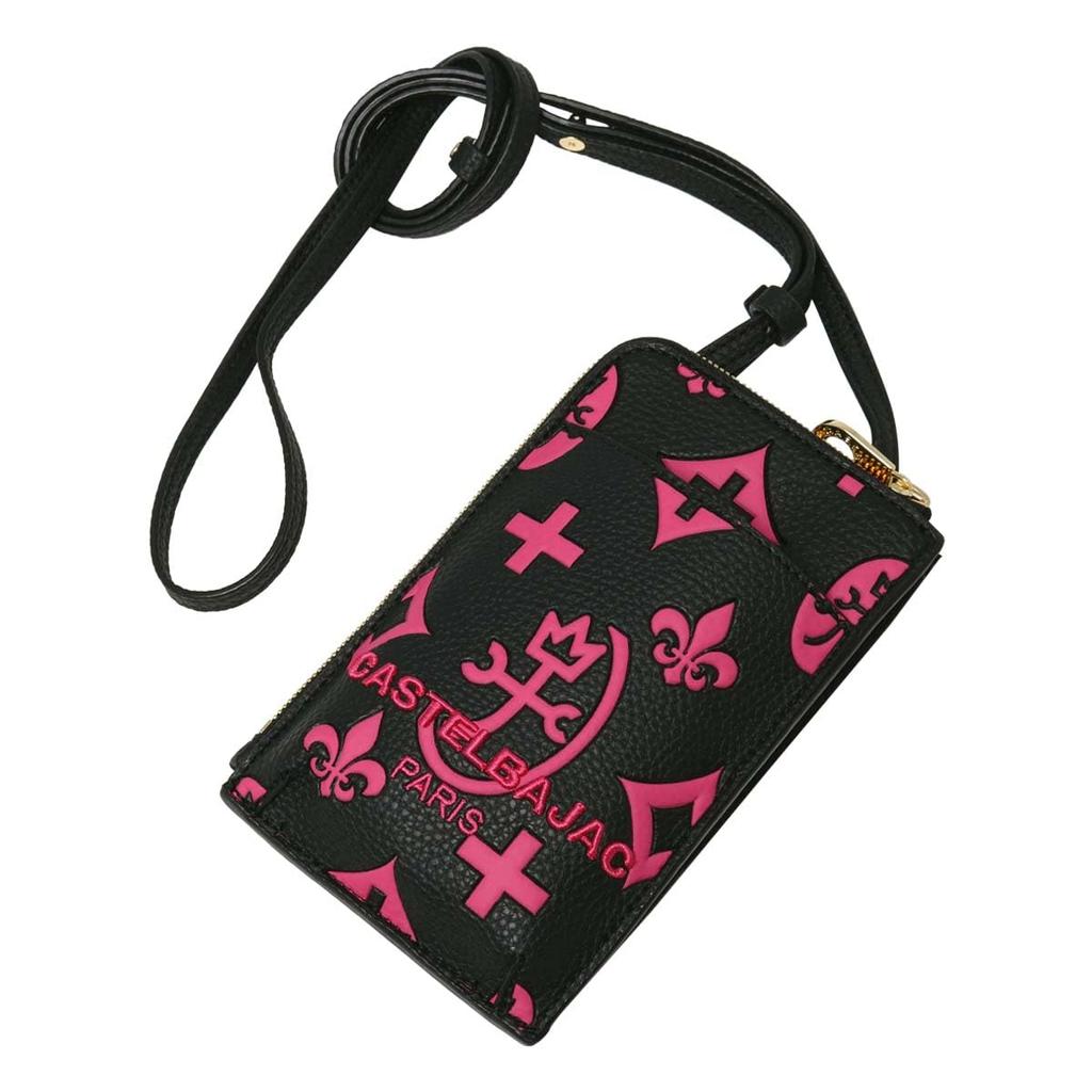 Smartphone Shoulder Bag Water Repellent Mini Shoulder 068134 Pink [Castelbajac] Women's [08]