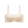 Strapless underwear women gather non-slip off-the-shoulder artifact non-marking thin back tube top anti-light bra summer