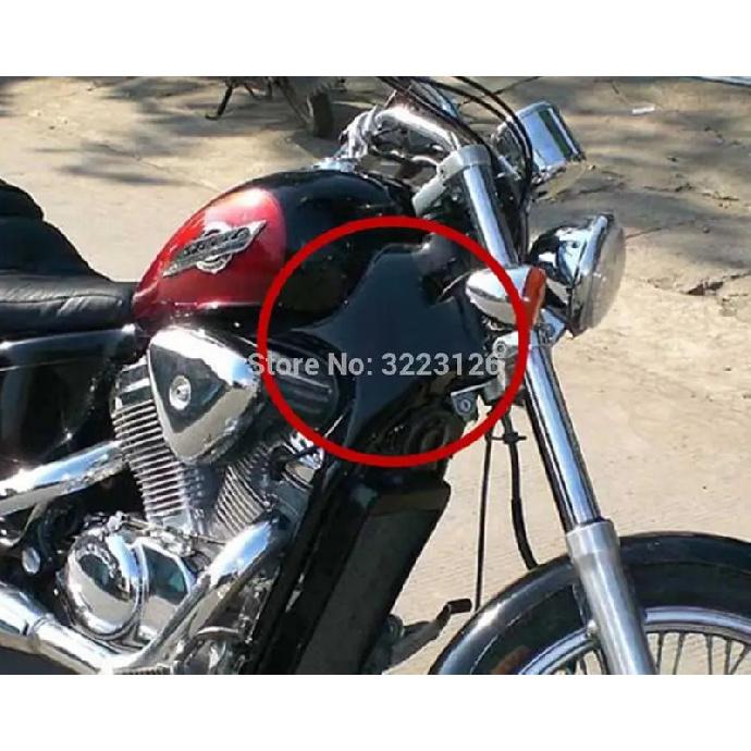 For Honda Shadow VT600 VLX 600 VT 600 STEED400 STEED 400 1988-1998 Motorcycle Cowl Wire Covers Side Frame Guard Neck Cover