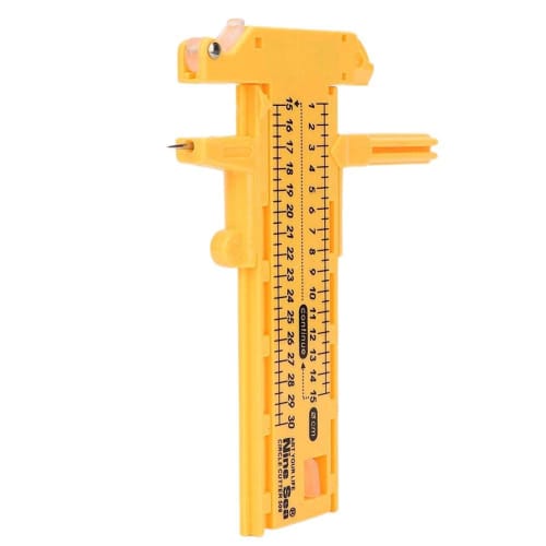 Gifleey Compass Circle Cutter, Rotary Compass Cutter, Adjustable 10-300mm, for Cutting Rubber, Paper, Leather, and Vinyl