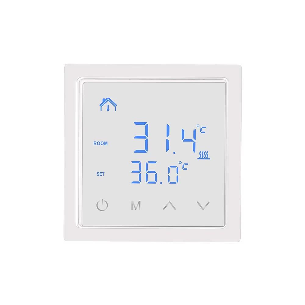 16A Smart Thermostat Floor Heating Temperature Controller with LED Touch Screen Electric Heating Control Smart Home 85-265V