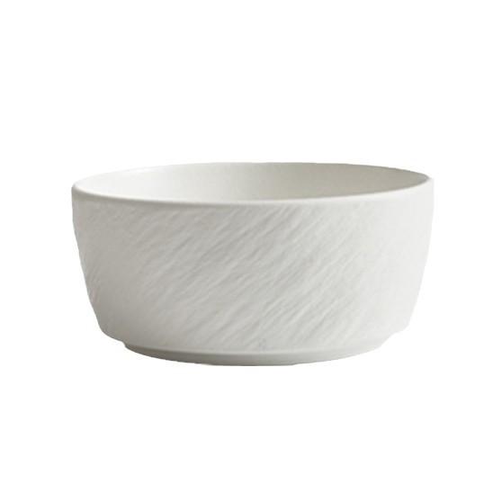 Keramik Reisschale Suppenschale Nudelschale Schale Mattiertes Felsmuster Flacher Boden Gerader Rand Schale Kommerzielles Geschirr Hitzebeständig