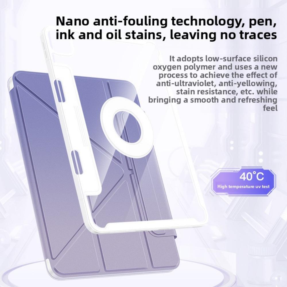 Magnetic Floating Slide for IPad Pro 11 Case Compatible with Air 5 4 Pencil Slot 10th Gen Protective Cover