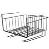 Black Under Cabinet Iron Shelf Rack Hanging Basket