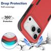 For iPhone 17 Pro Case 2 in 1 PC+TPU Shockproof Phone Cover