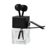 8ML Car Air Vent Essential Oil Bottle Empty Glass Container For Fragrances Dispensing Essential Oil Diffuser