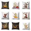 Cooking Food Pillowcase Cartoon Pattern  Lumbar Pillow Sofa   Cushion