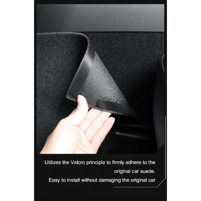 For Tesla Model Y Juniper Center Console Side Anti Kick Mats Model Y 2025 Full Cover Pad Rear Seat Kick Protection Mat TPE Cover