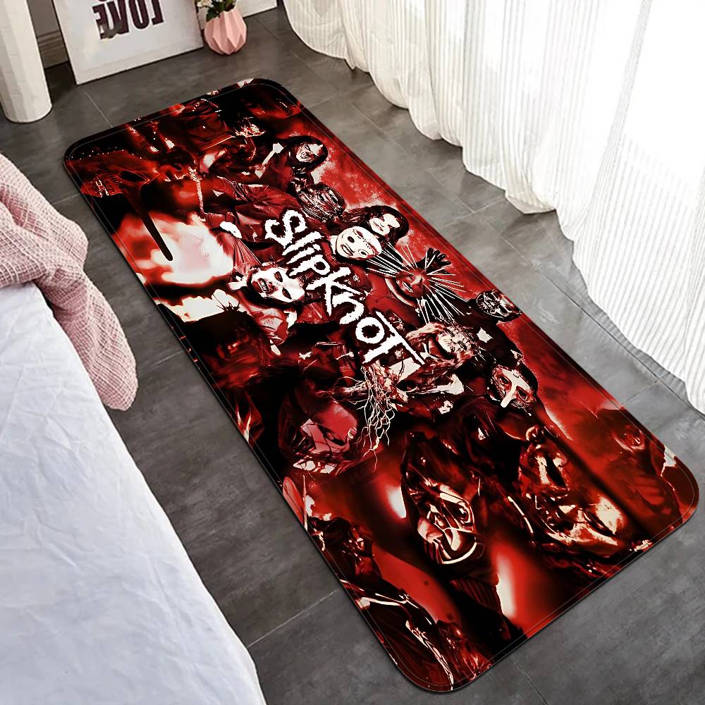 S-Slipknots Rock Fußmatte Kinderzimmer Schlafzimmer Dekoration Balkon Anti-Rutsch-Fußmatte Wohnzimmer Fußmatte Teppich
