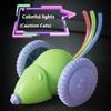 New Interactive Cat Toy Electric Mouse Car Automatic Teaser Pet Toys with Intelligent Obstacle Avoidance Pet Toys for Kittens