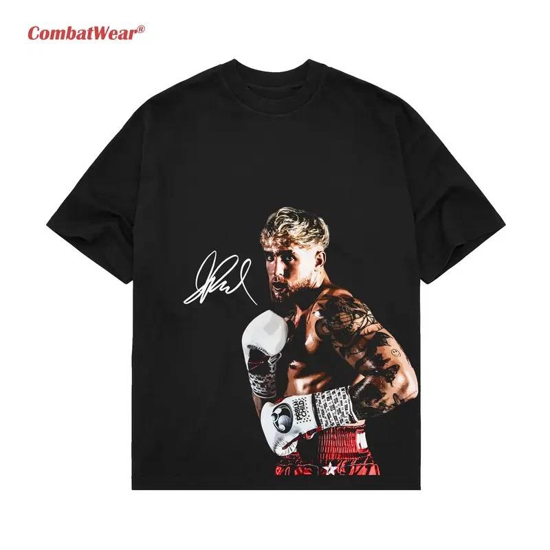COMBATWEAR Boxing Fighters Jake Paul, Graphic Boxing Champion T-Shirt S