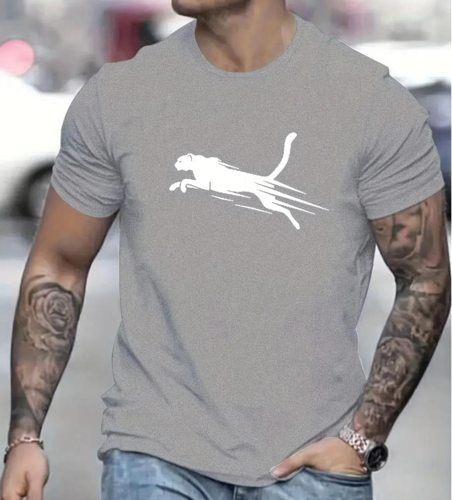 Sommermode Herren Englisch Buchstaben Print Muster Lässig Locker Kurzarm Tops Lässiges Oversized T-Shirt Kleidung Größe XXS-6XL