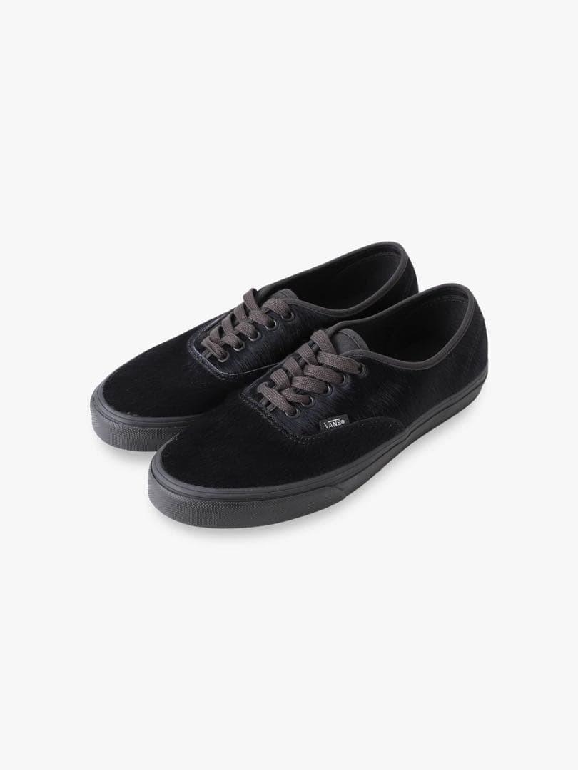 SNDN-SNKR-10758 Vans Authentic Pony Hair Black (RHC Ron Herman Exclusive)(Men s) 7