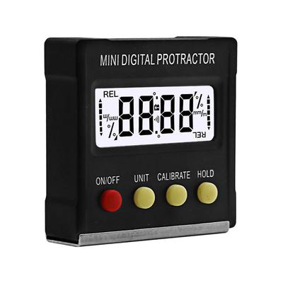 Portable Gauge Mini Digital Protractor Inclinometer Angle Finder 360 Degree