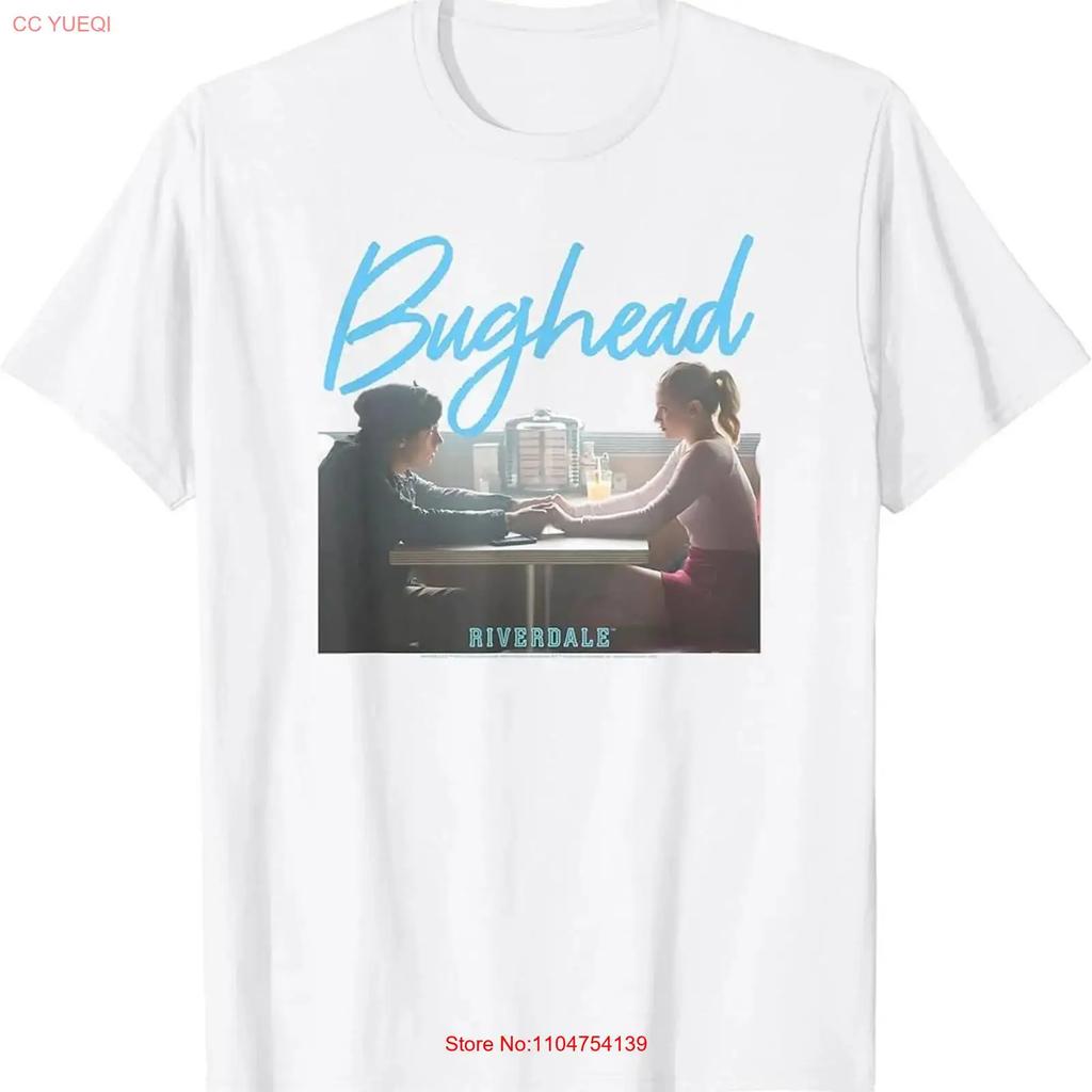 Riverdale Bughead T Shirt Vintage Washed Homme Comfortable Slightly Fashion Soft Casual Breathable Unisex Versatile Graphic