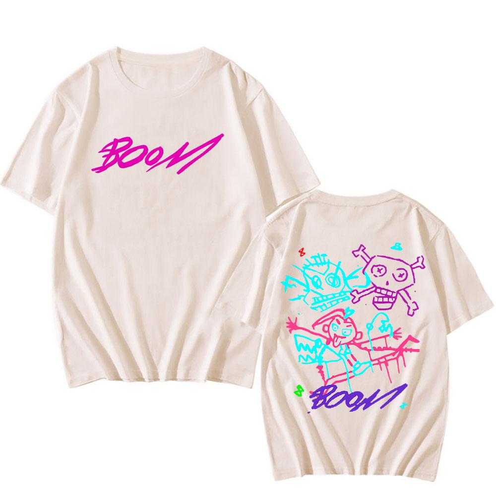 Tričko Jinx Arcane Monkey s anime potiskem, kreslený film Harajuku, kawaii, bavlněné tričko pro jaro/léto, vintage unisex oblečení