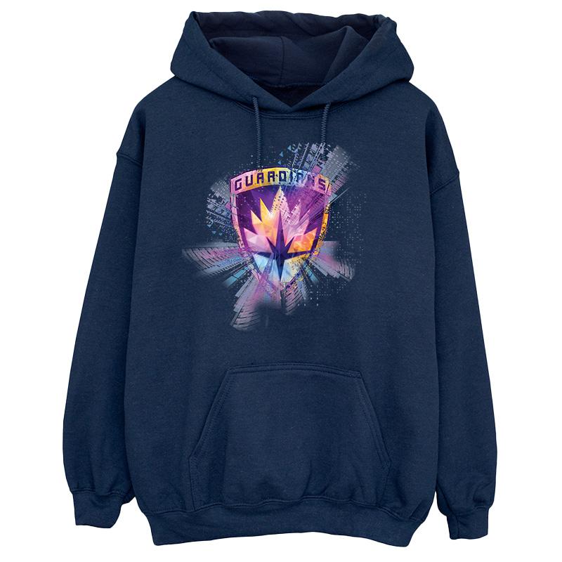 Marvel Damen Guardians Of The Galaxy Abstraktes Star-Lord-Kapuzensweatshirt