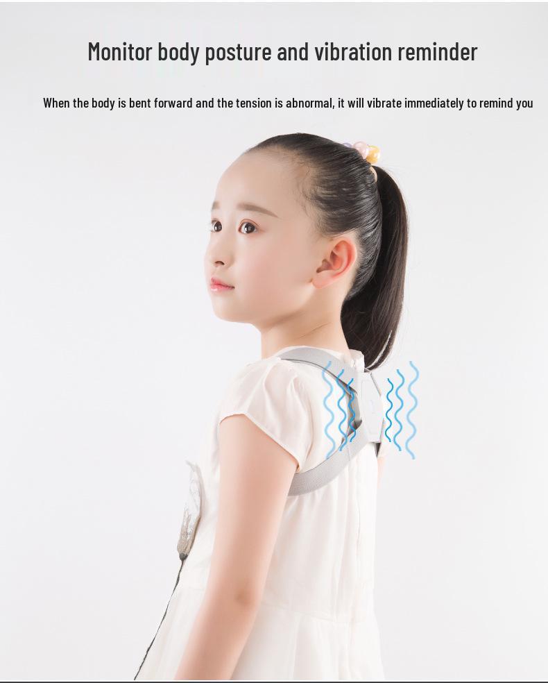 Smart Children's Posture Corrector: Invisible Back Belt for Improved Writing and Sitting Posture
