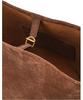 Athe Vanessabruno [Panier] Dark Brown Suede Panier Bucket Bag S Aaba5F206W3