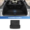 Left /Right Drive for Zeekr 7X 2024-2026 Car Floor Mats Cargo Backrest Liner Trunk Pad TPE 3D Foot Mat All Weather Accessories