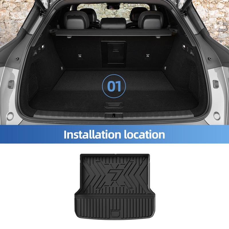 Left /Right Drive for Zeekr 7X 2024-2026 Car Floor Mats Cargo Backrest Liner Trunk Pad TPE 3D Foot Mat All Weather Accessories
