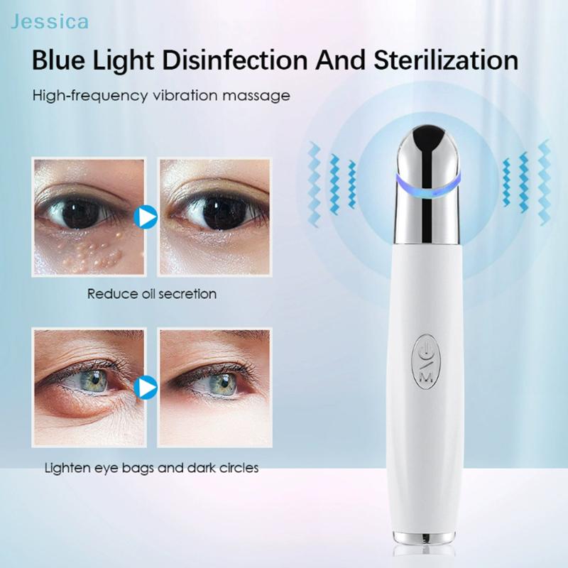 Mini Handheld Electric Vibration Eye Facial Massager Anti-Ageing Wrinkle Dark Circle Removal Pen Beauty Skin Care Tools