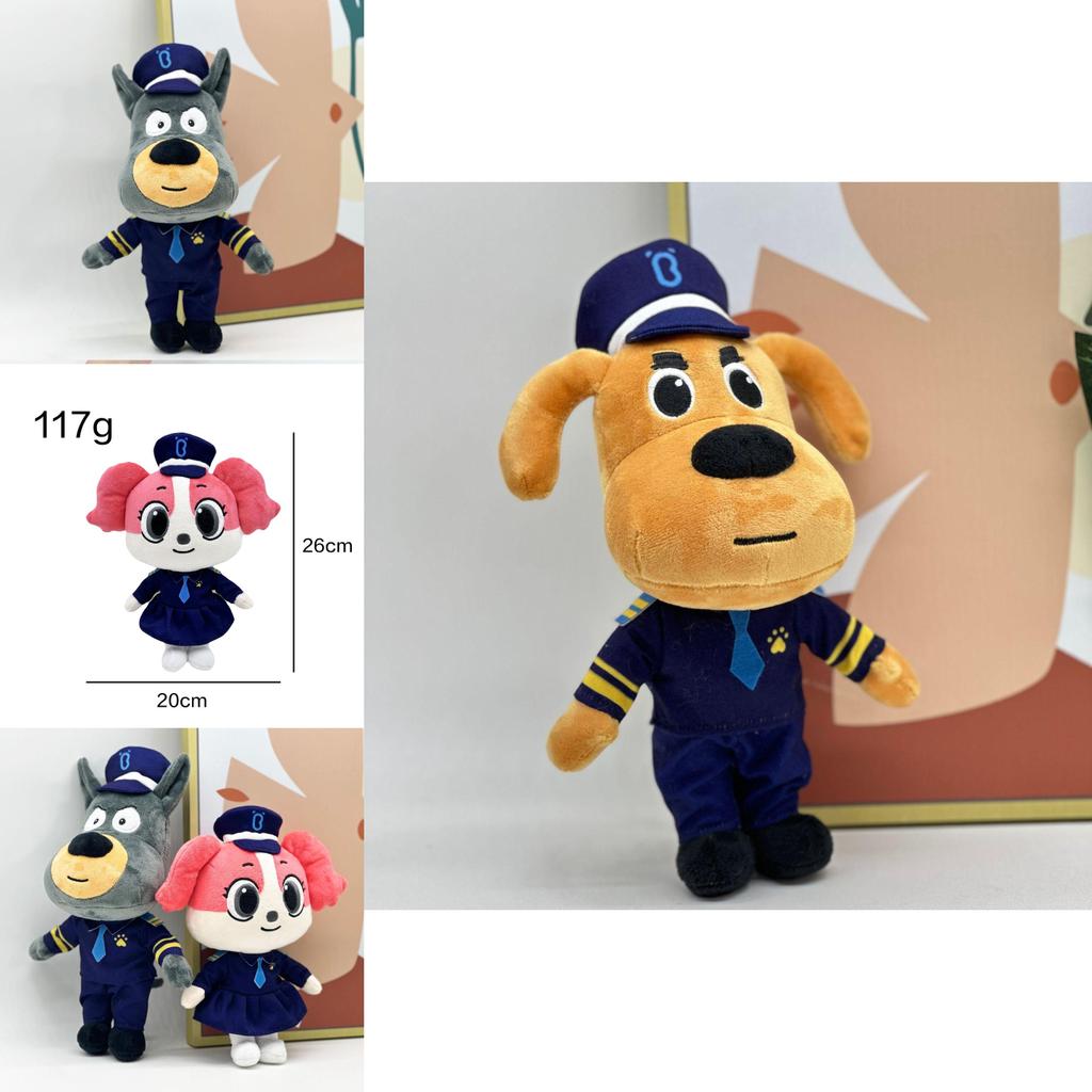 Sheriff Labrador Plush Toy Soft Stuffed Animal For Boys And Girls