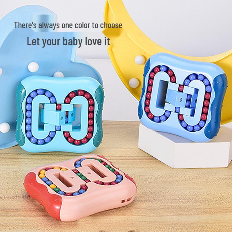 Magic Bean Gyroscope: Rotating Puzzle Toy for Kids