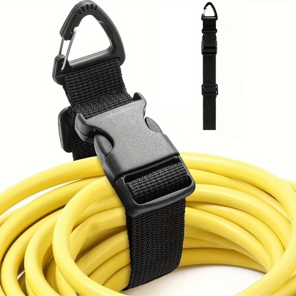 1/5PCS Quick Release Buckle Cord Hanger Nylon Hose Storage Strap Cable Organizer Strap  For Cables