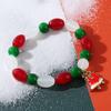 Snowflake Candy Cane Xmas Bracelet Father Christmas Santa Claus Hand Chain  Xmas