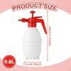 Hand Pump Sprayer Portable with Brass Nozzle Water Bottle for Spraying Cleaning