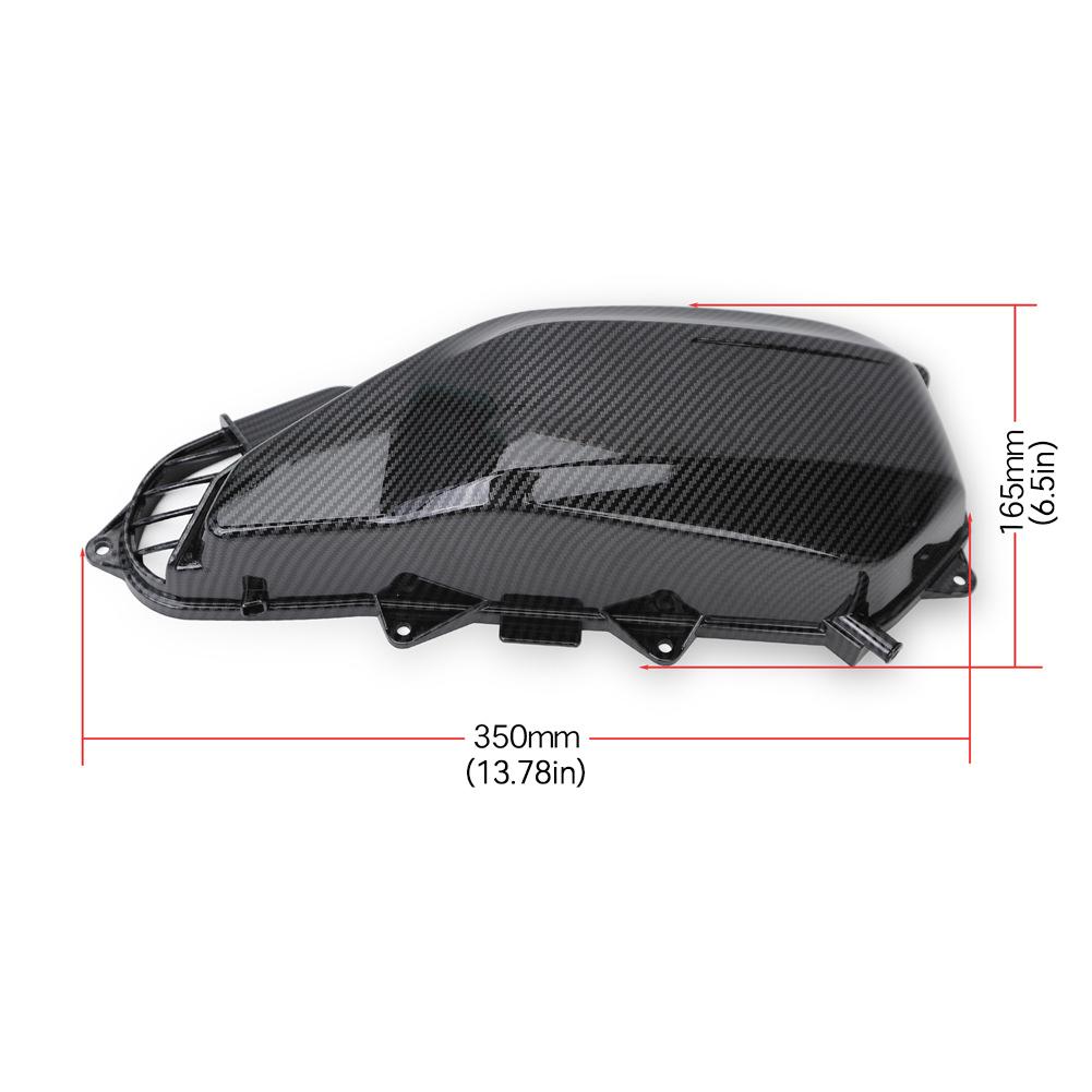 Carbon Fiber Motorcycle Air Filter Cover For Honda Click 125/150 V2 Game Changer #468888