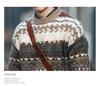 Men's Retro Fair Isle Jacquard Christmas Sweater - High-End Vintage Winter Knit