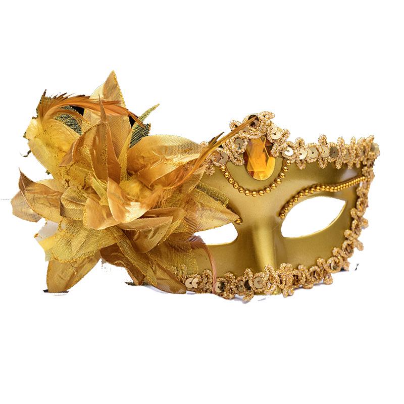 Women's Halloween Masquerade Ball Half-Face Mask for New Year's Eve - Adult Princess Style