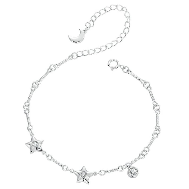 Silver Bracelet Women's Bracelet Stars Zirconia Silver 925 Trusky