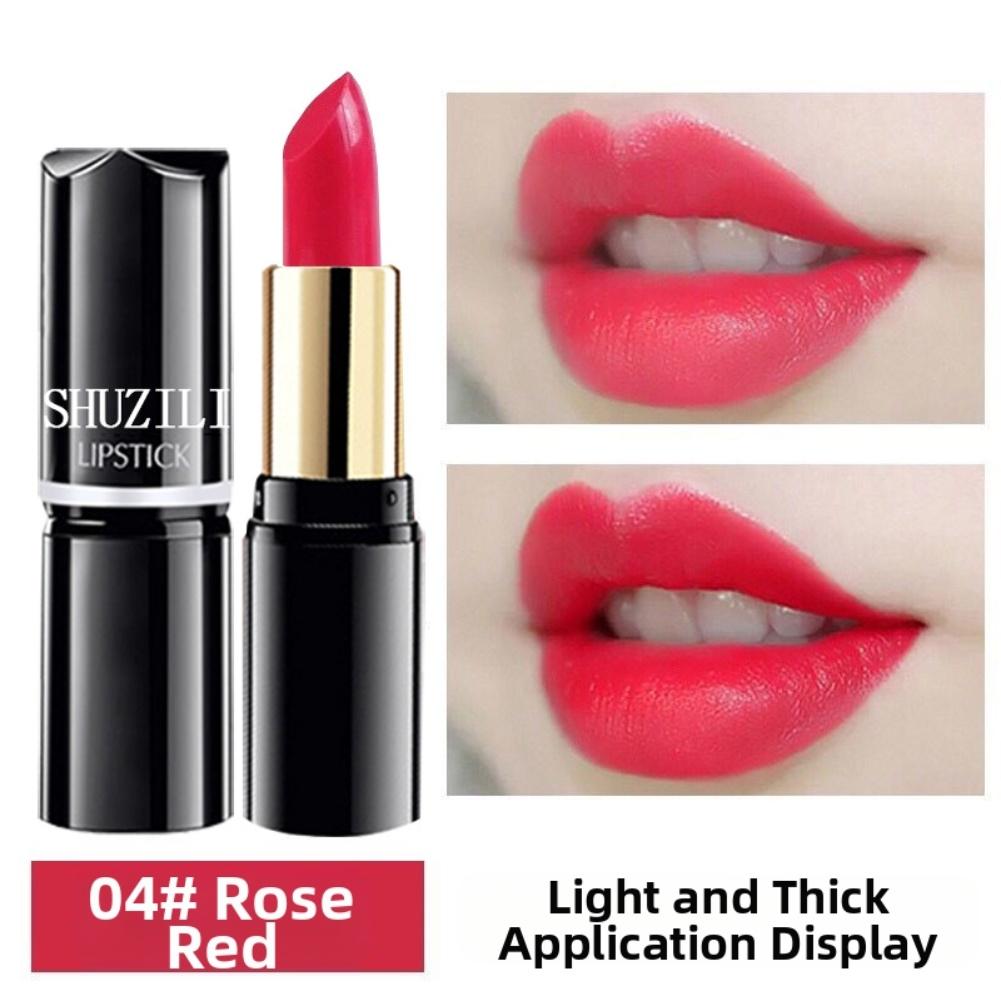 Матовая Помада Водостойкая Помада Легкое Нанесение 04 # Red