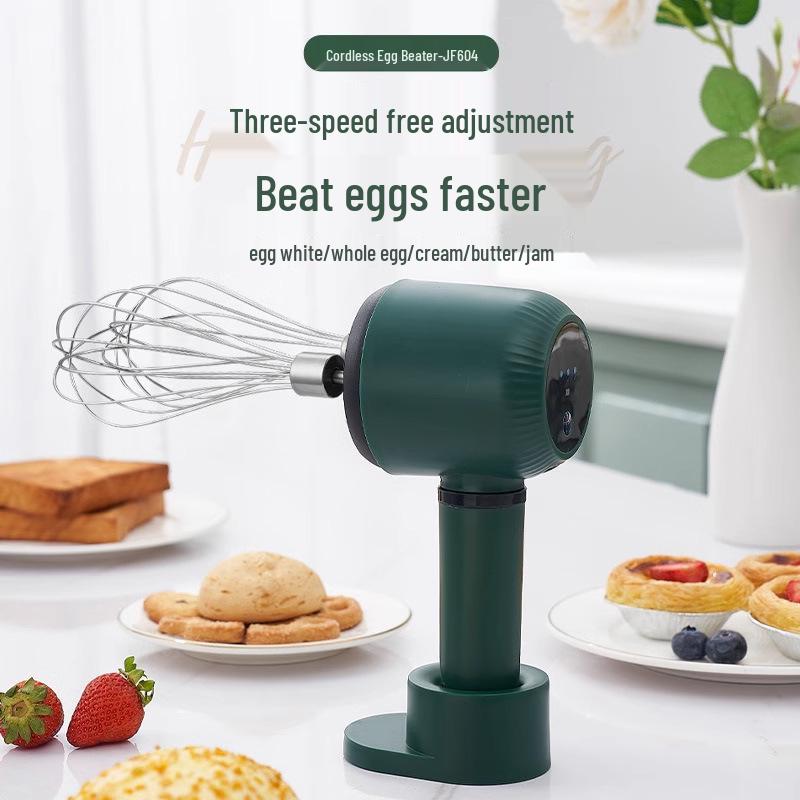 Rechargeable Wireless Mini Egg Beater & Foamer