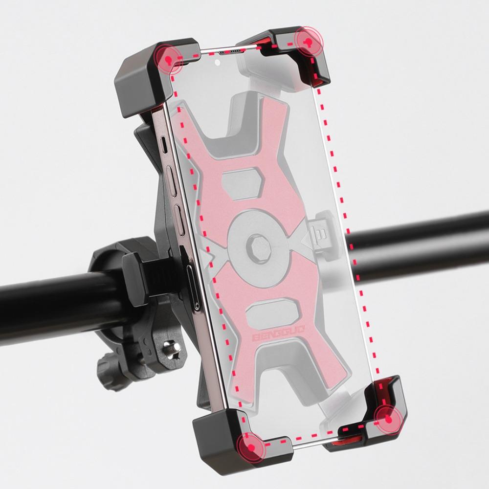 Adjustable Bicycle Cell Phone Bracket Non-slip 360 Rotatable Bike Phone Holder  Motorbike