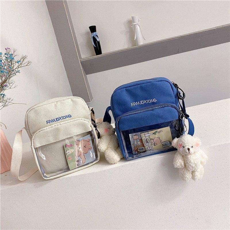 

Женские сумки, сумки, новые холщовые сумки, модные маленькие квадратные сумки, наплечные сумки-мессенджеры.