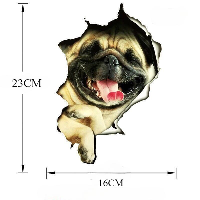 

Персонализированные и креативные наклейки на автомобиль с изображением собак и животных. Милые наклейки на автомобиль с изображением собак и улиток. Подходит для кузова и задней части автомобиля.