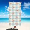 Watercolour Cherry Beach Towel Oversized Microfiber Extra Large Quick Dry Sand Free Bath Towel Swim Pool Blanket For Adults
