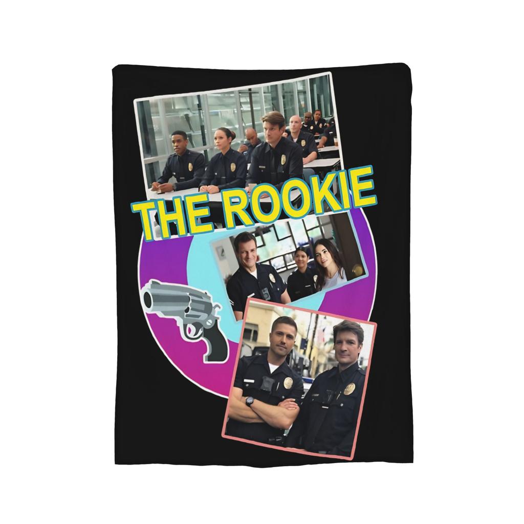 Rookie Mě Zatkne, Ale Udělejte To Sexy Deku Flanelová Přikrývka Letní Klimatizace Personalizovaná Měkká Teplá Přehoz na Postel