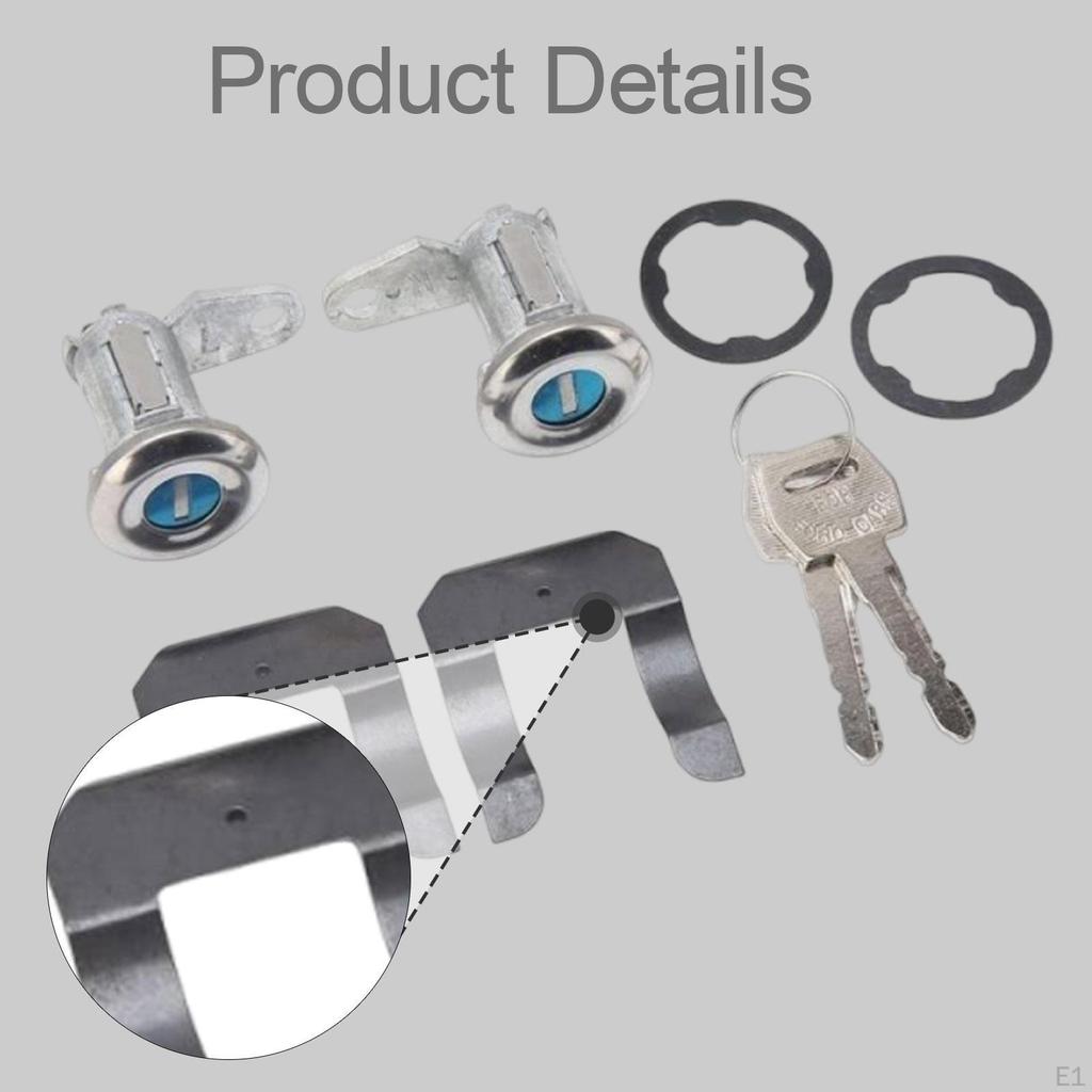 Door Lock Cylinder Set Replacement Automotive Accessories Professional Replace Parts Easily Install