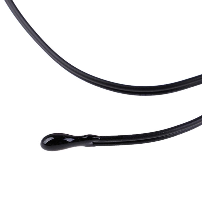 NTC 10K Thermistor Temperature Sensor Air Conditioning Temperature Sensor Water Drop for Head Temperature Control Probe