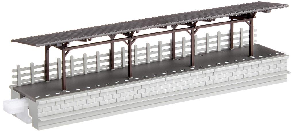 KATO N Gauge Local Line Opposite Platform with Roof Railway Model Supplies 23-134