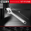 Yiertuo Adjustable 6-12 Inch Multi-Function Large Opening Wrench & Pipe Pliers
