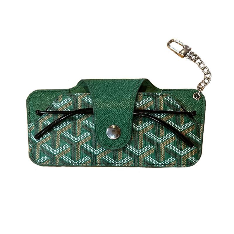Universal Fashion Eyeglass Storage Pouch: Unisex Printed Sunglasses Case, Protective and Portable for Prescription Glasses.